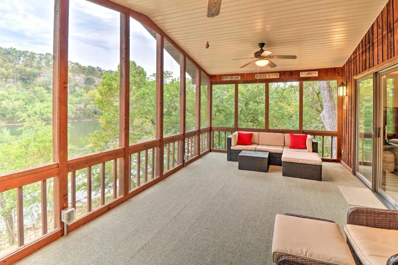 Private Norfork Home With Decks And River Access! Exteriör bild