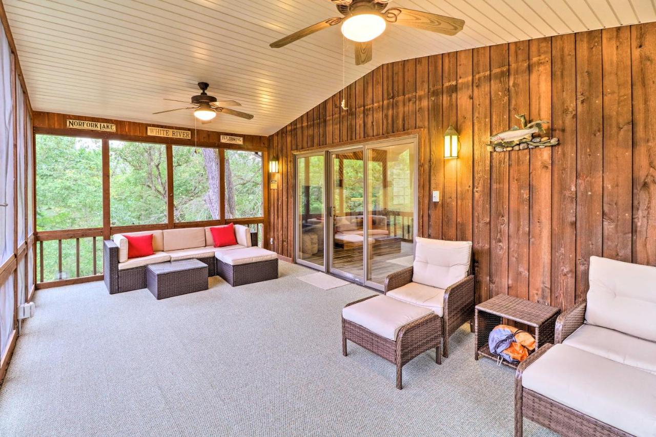 Private Norfork Home With Decks And River Access! Exteriör bild
